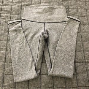 White Chevron Lululemon - Thick and Warm